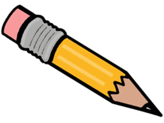 Clipart Pencil - Png Download (640x480), Png Download