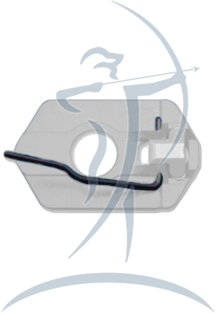 Shibuya Ultima Recurve Rest Spare Wire - Wire Clipart (800x800), Png Download