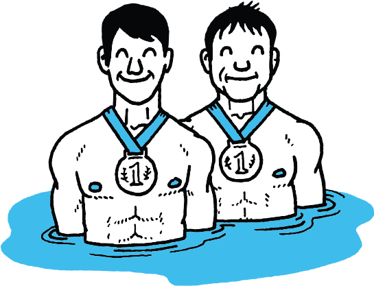 But Don't Worry It Would Take Three Million People - Cartoon Clipart (600x600), Png Download