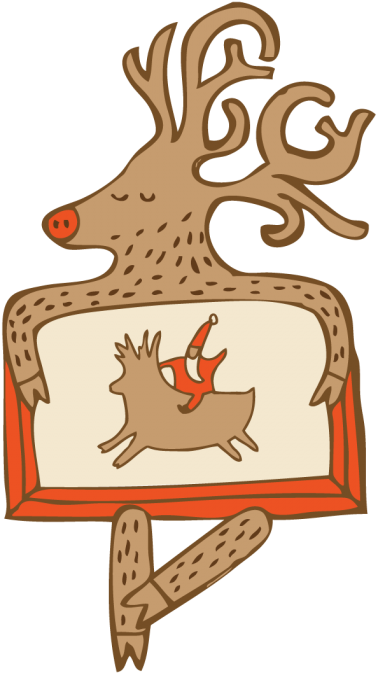 Back - Rudolph Clipart (700x700), Png Download