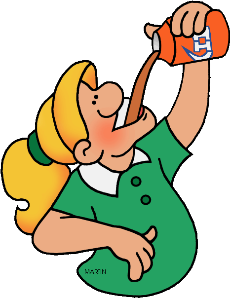 State Drink Of Maine - Cartoon Clipart (495x648), Png Download