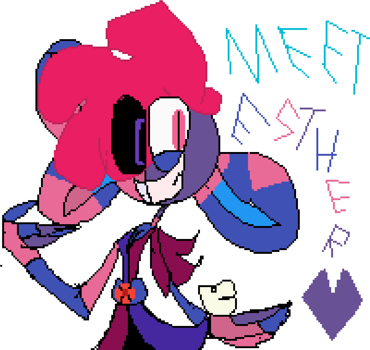 Meet Esther The Axolotl - Cartoon Clipart (1200x1200), Png Download