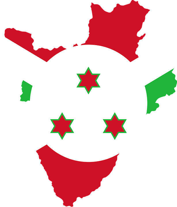 Netherlands Map Cliparts 11, Buy Clip Art - Burundi Flag Map Png Transparent Png (615x720), Png Download
