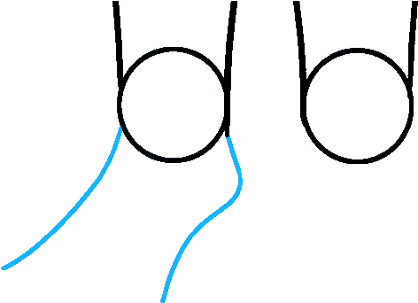 How To Draw Feet - Drawing Clipart (680x678), Png Download