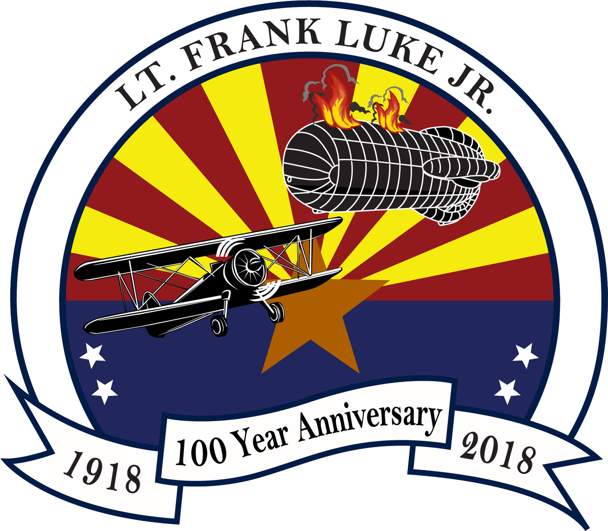 100 Years Ago Today, Alongside His Loyal Wingman Lt - Frank Luke Clipart (1200x1049), Png Download