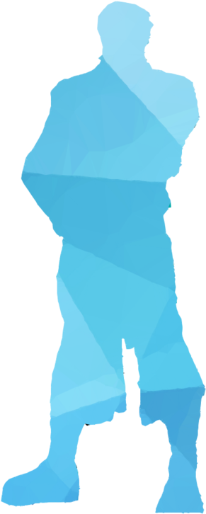 Standing Clipart Logo Shoulder Font - Clip Art - Png Download (900x900), Png Download