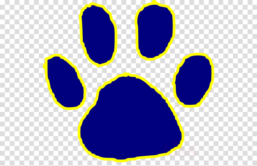 Dog Paw Print Clipart Cat Paw Clip Art - Png Download (900x580), Png Download