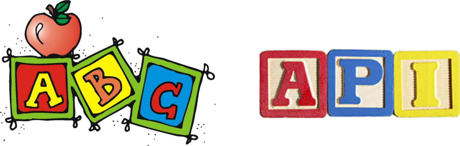 Abc And Api Blocks - Getting Ready For Kindergarten [book] Clipart (1564x496), Png Download