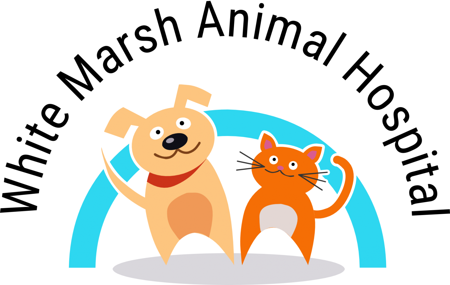 White Marsh Animal Hospital Clipart (1500x953), Png Download