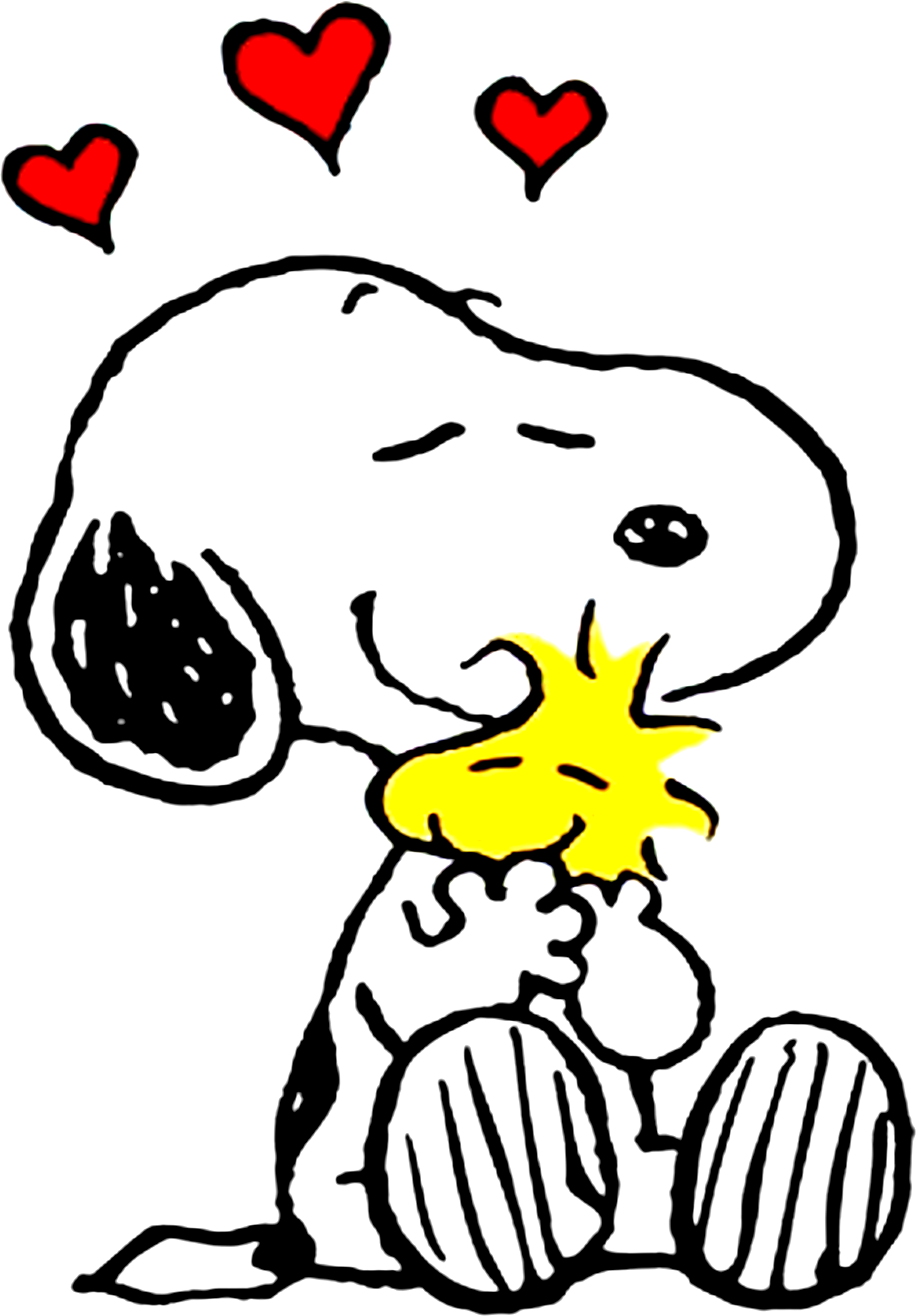 Snoopy Charlie Brown Lucy Van Pelt Rerun Van Pelt Linus - Snoopy And Woodstock Drawings Clipart (2709x3890), Png Download