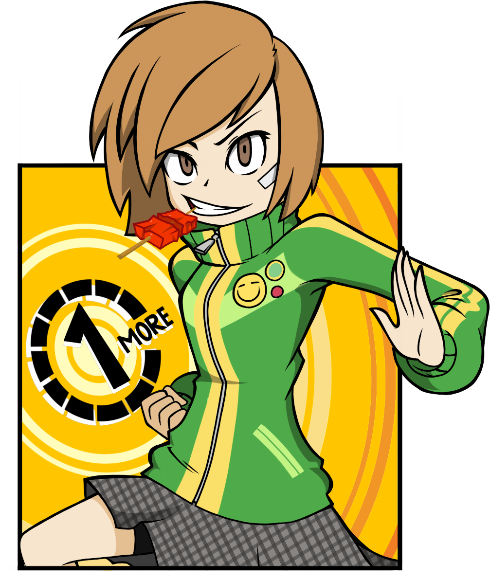 Chie Satonaka Glasses Clipart (1071x1267), Png Download