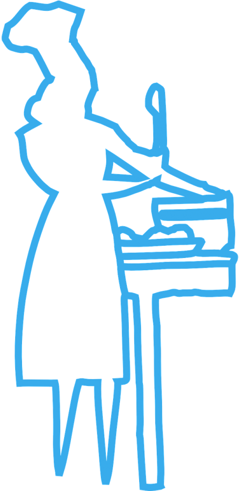 Logo Blue Kitchen Png Clipart (500x1000), Png Download