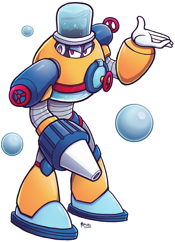 Megaman Aquaman - Megaman Aquaman Png Clipart (586x810), Png Download