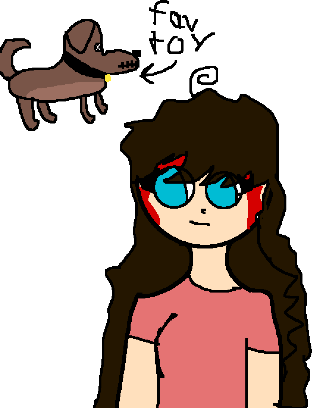 Lucy Doing A Sally Cosplay - Cartoon Clipart (1400x1400), Png Download