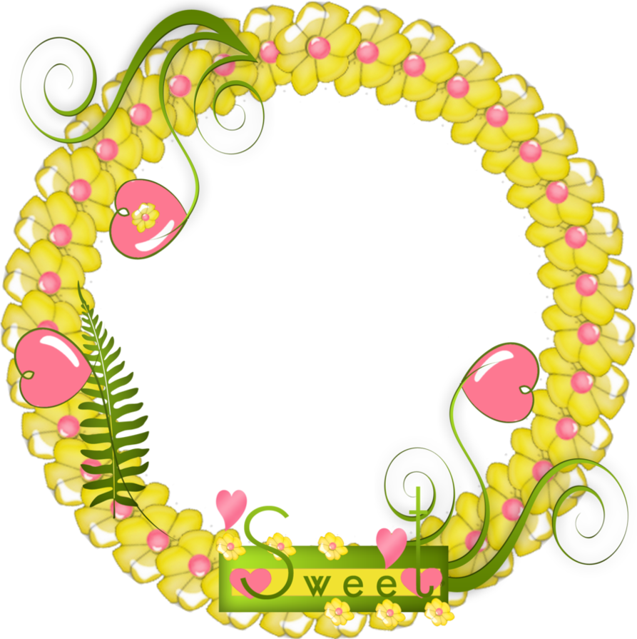 B *✿* Clip Art, Frames, Tags, Illustrations - احلى واجمل اطار غلاف ملف الانجاز - Png Download (893x895), Png Download