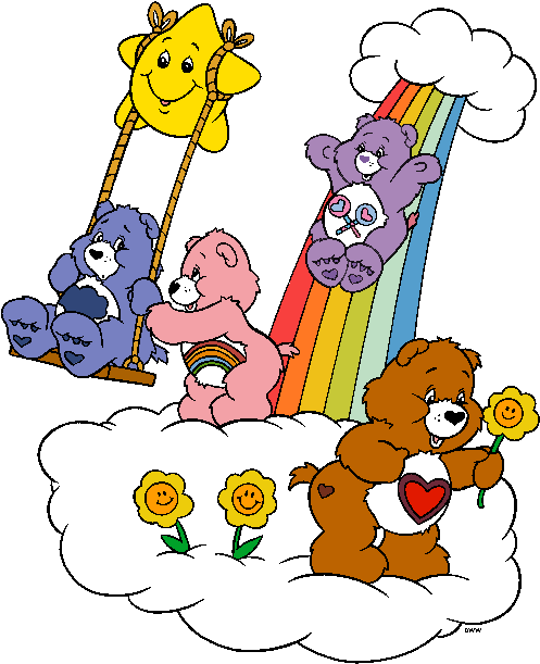 Bears We Love Animated/cartoon Clipart - Care Bears Cartoon - Png Download (505x625), Png Download