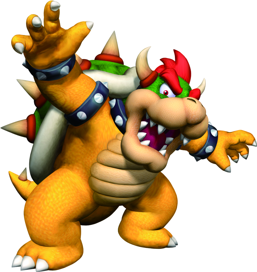Bowser Msog Image - Super Mario Monster Clipart (915x965), Png Download