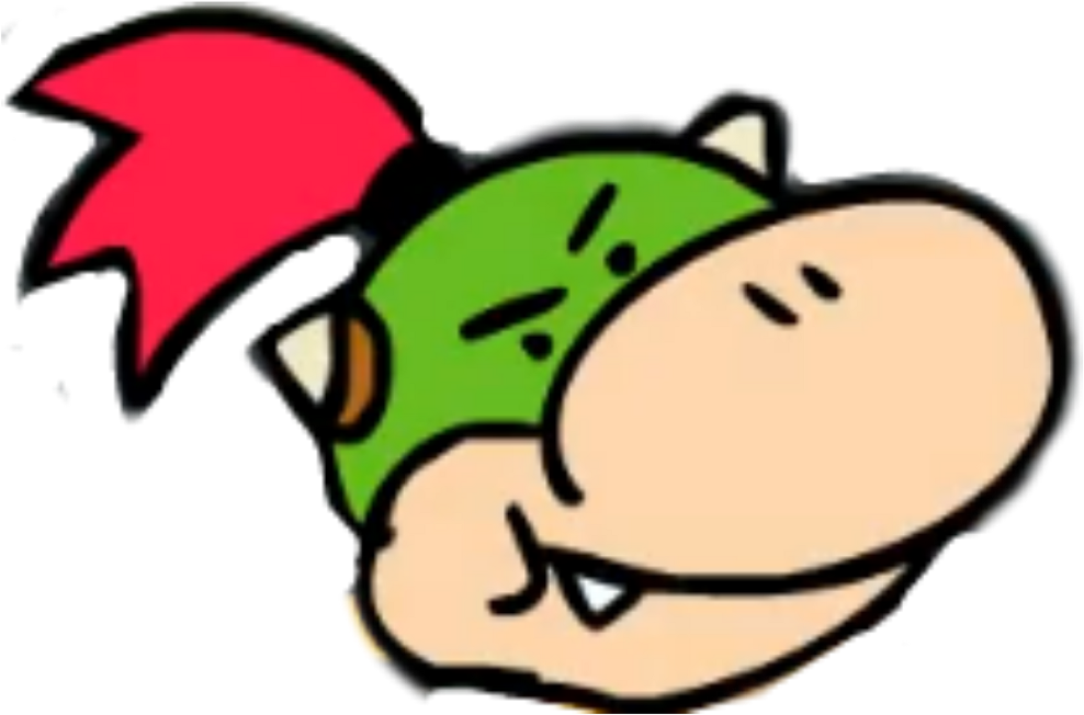 Bowserjr Bowser Srpelo Mario Supermario - Mario Series Clipart (1024x1024), Png Download