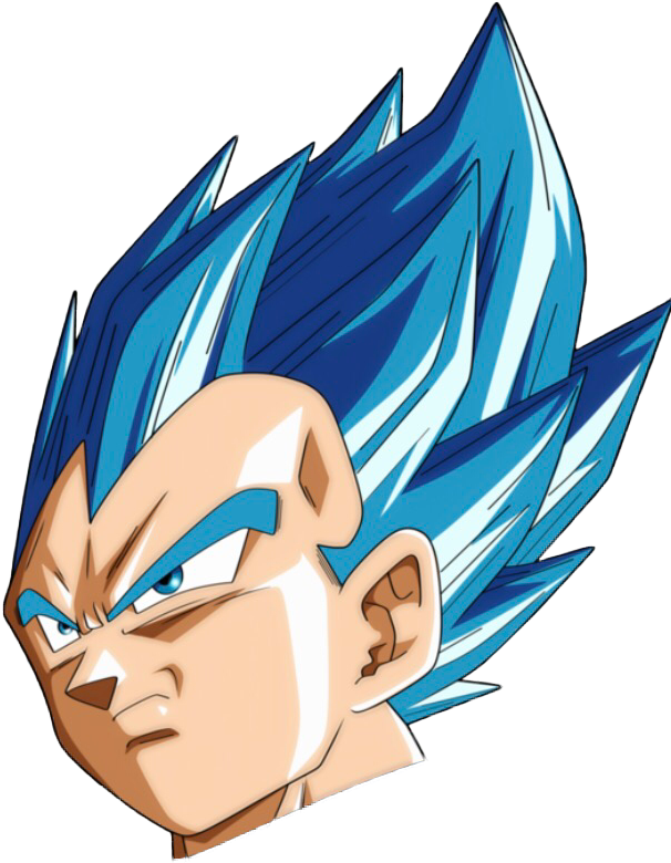Report Abuse - Vegeta Ssj Dios Blue Full Power Clipart (643x790), Png Download