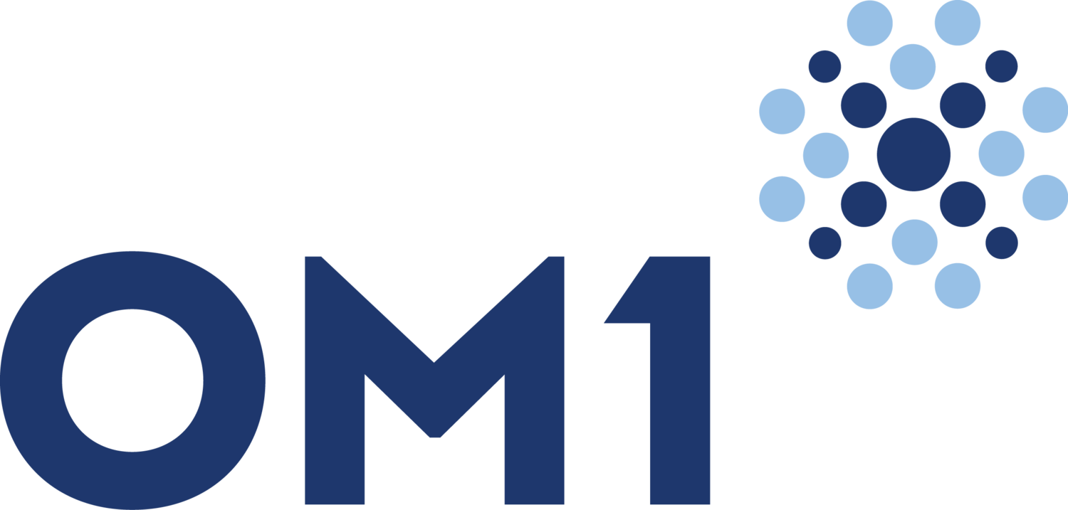 Om1, A Boston, Ma-based Healthcare Outcome Analytics - Om1 Logo Clipart (1500x717), Png Download