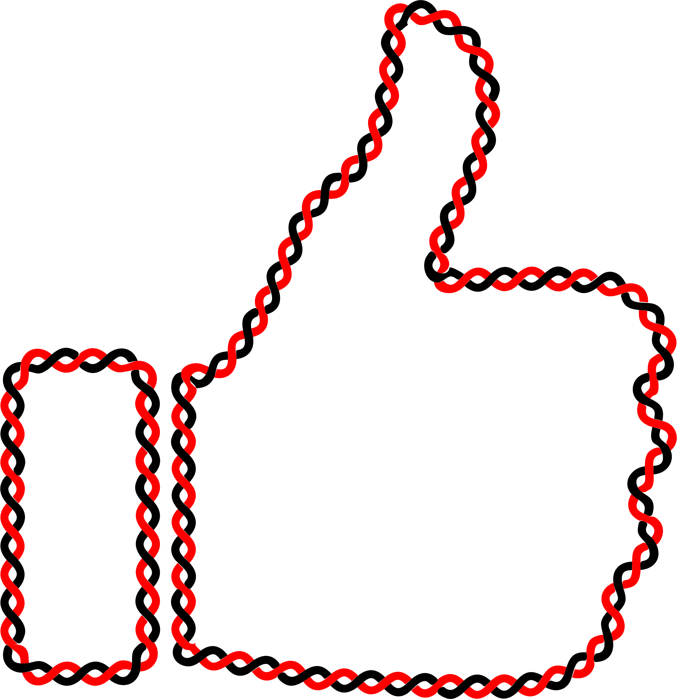 Big Image - Thumb Signal Clipart (2252x2324), Png Download