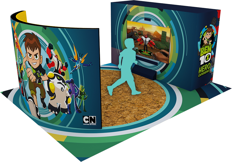 Cartoon Network Italy At The 2016 Lucca Comics And - Ben 10 Toy Overflow Clipart (909x635), Png Download
