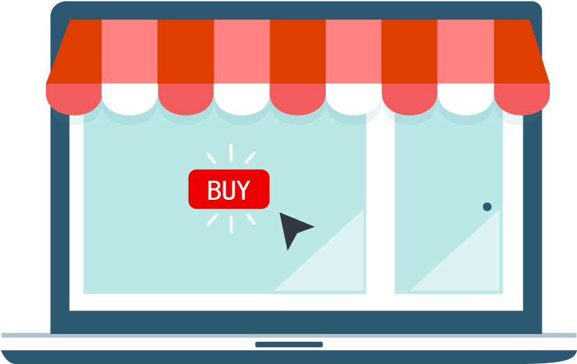 Here's Why An Integrated Furniture Website Is An Asset - Ecommerce Retail Clipart (917x654), Png Download