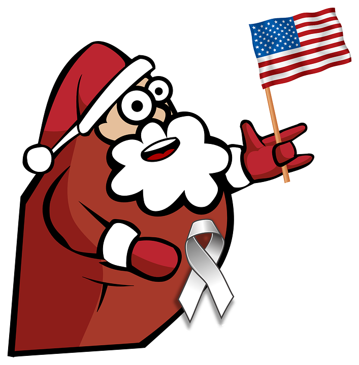 Father Christmas Clipart 17, Buy Clip Art - Us 5pcs Mini Acrylic Liquor Bottle Phone Pendant Key - Png Download (707x720), Png Download