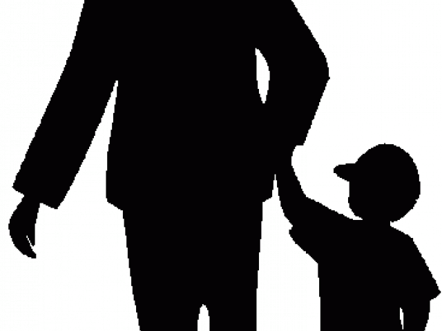 Mother And Baby Clipart Child Gif - Adult And Child - Png Download (640x480), Png Download