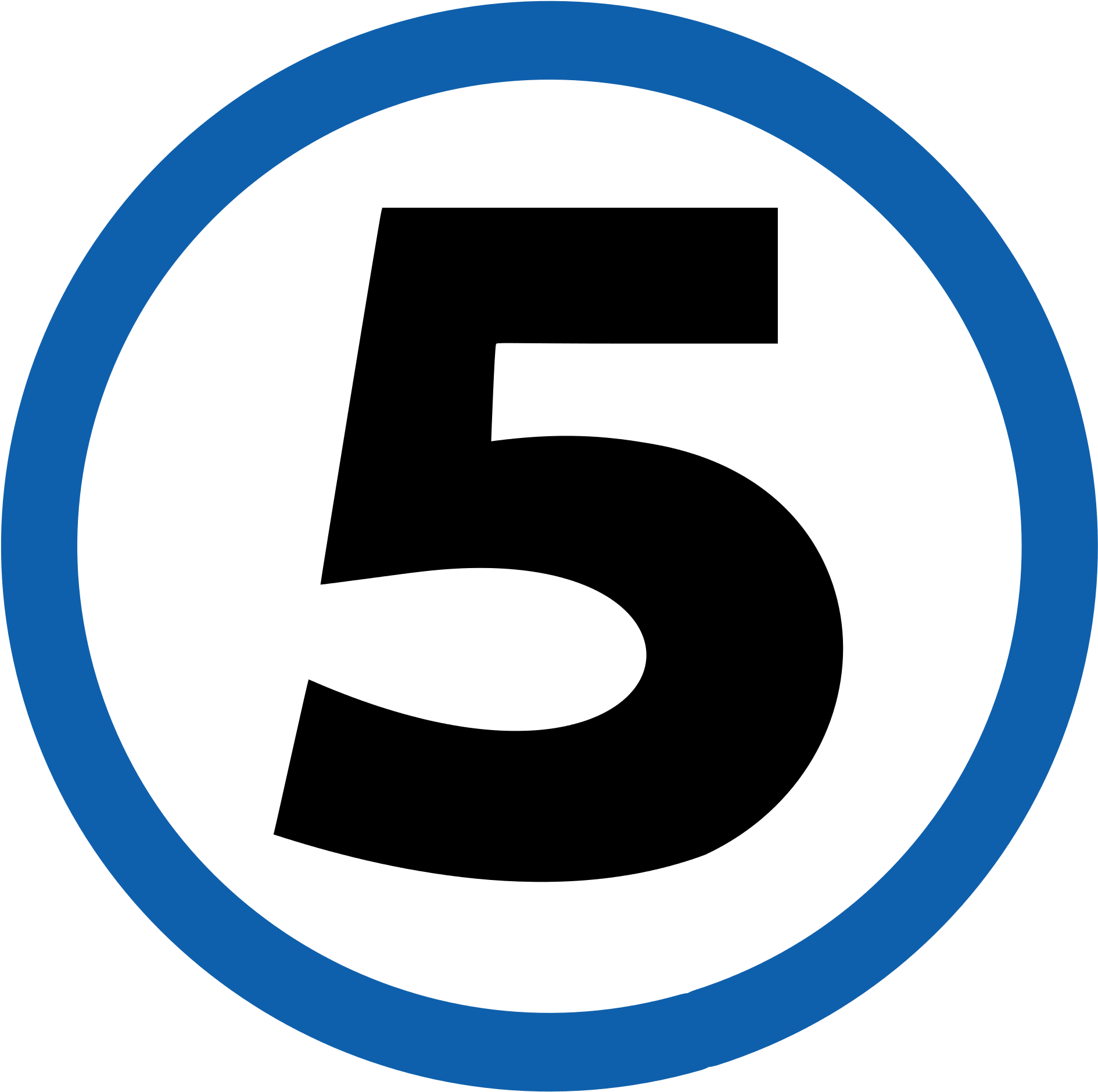 Канал 5 Clipart (2000x2000), Png Download