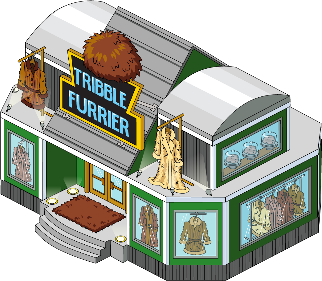 Tribble Furrier - House Clipart (1205x1046), Png Download