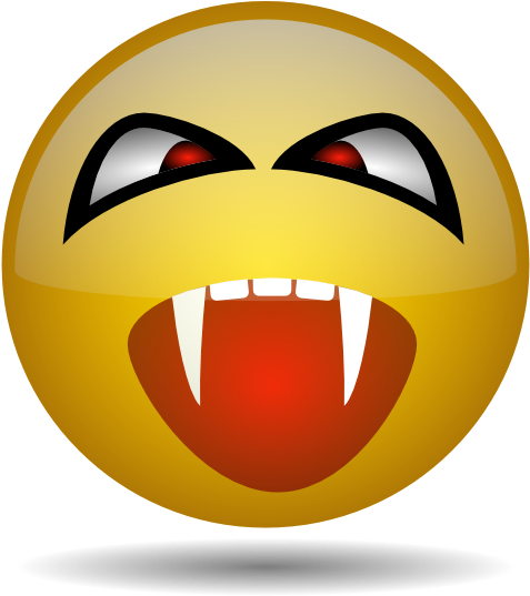 Funny Smiley Faces Emoticons - Good Night Image Funny Clipart (600x555), Png Download