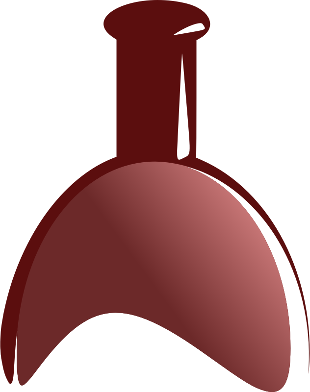 Clipart Abstract Wine Bottle - Png Download (632x800), Png Download