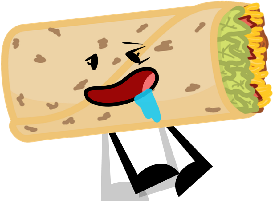 Clipart Freeuse Image Azurburrito S New - Burrito Bfdi - Png Download (902x657), Png Download