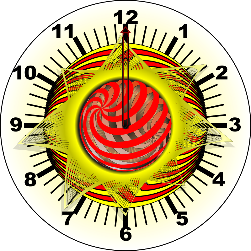 Free Clipart Clock Pitt Ess - Clock - Png Download (800x800), Png Download