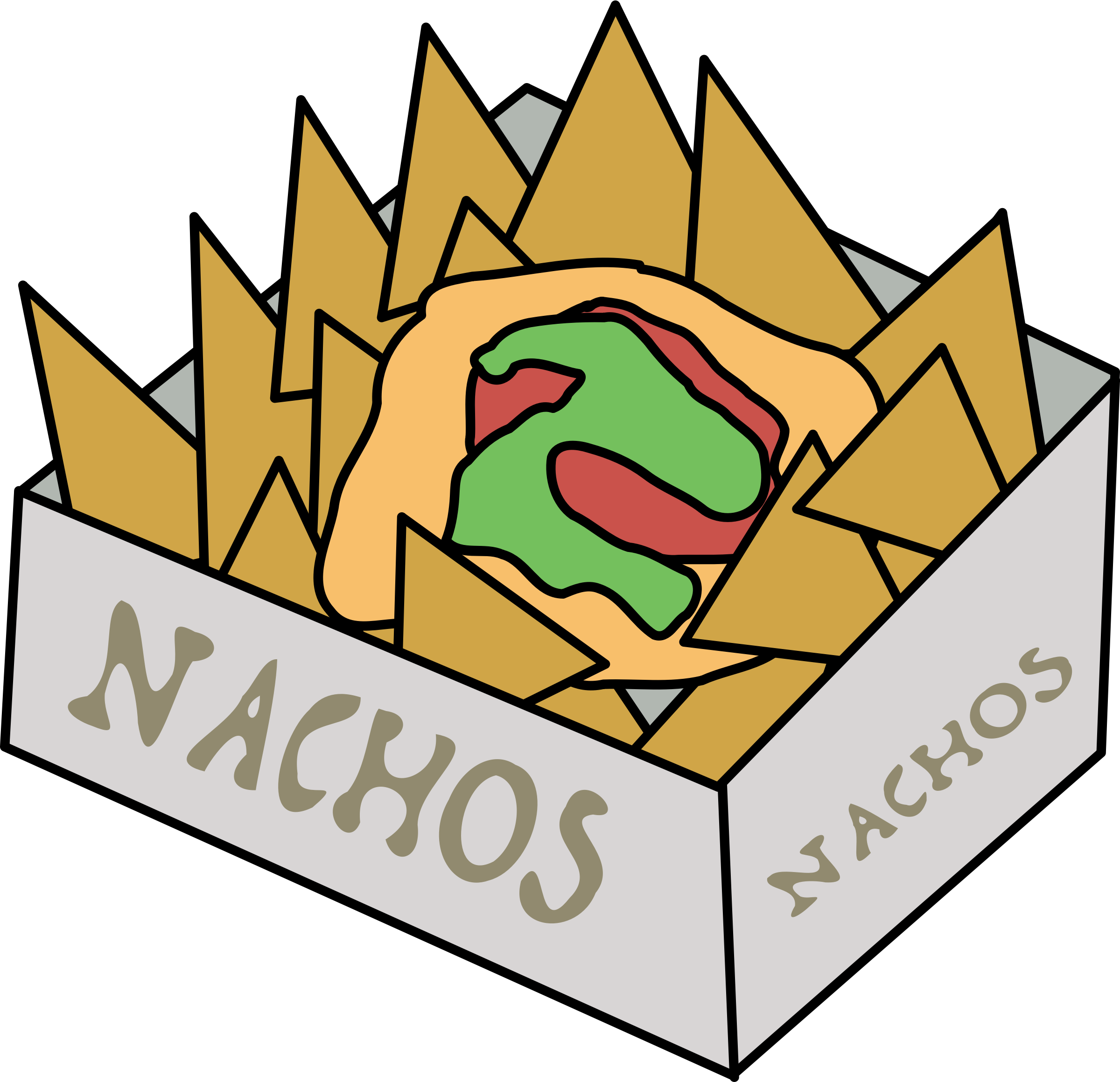 Big Image - Transparent Background Nachos Clipart - Png Download (2400x2319), Png Download