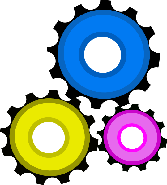 Clock Gears Clipart - Extract Transform Load - Png Download (540x597), Png Download