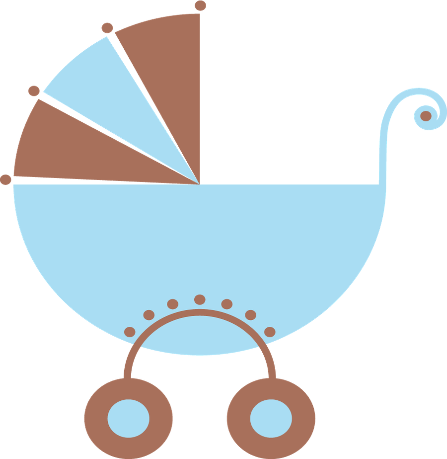 Beb Menino E Menina Minus Clothes - Cochecitos De Bebe Dibujo Clipart (900x923), Png Download