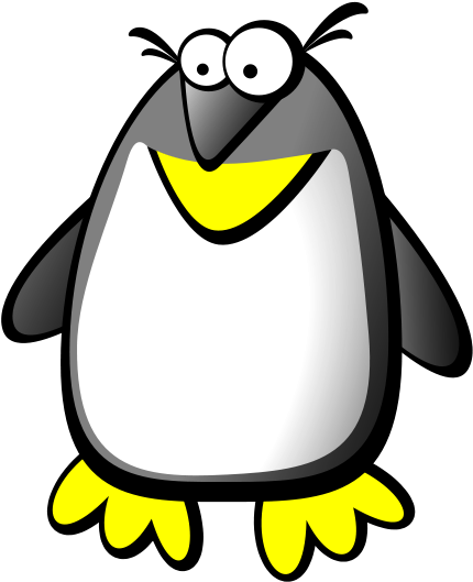 Penguin Clip Art - Penguin - Png Download (566x800), Png Download