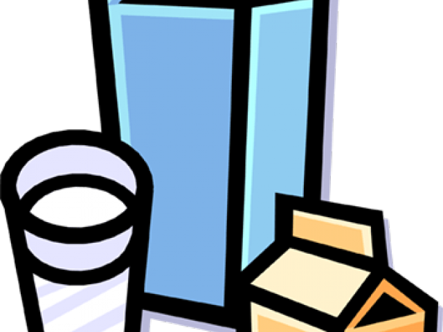 Milk Clipart Dairy - Dairy Product - Png Download (640x480), Png Download