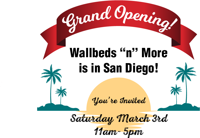 San Diego Wallbeds N More Grand Opening-06 - Sammy Clipart (1003x661), Png Download