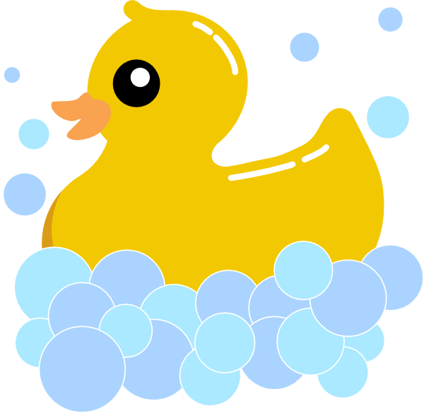 Clip Art Rubber Duck - Png Download (600x585), Png Download