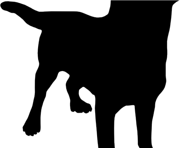 Black Dog Clipart - Clip Art Dog Png Transparent Png (640x480), Png Download