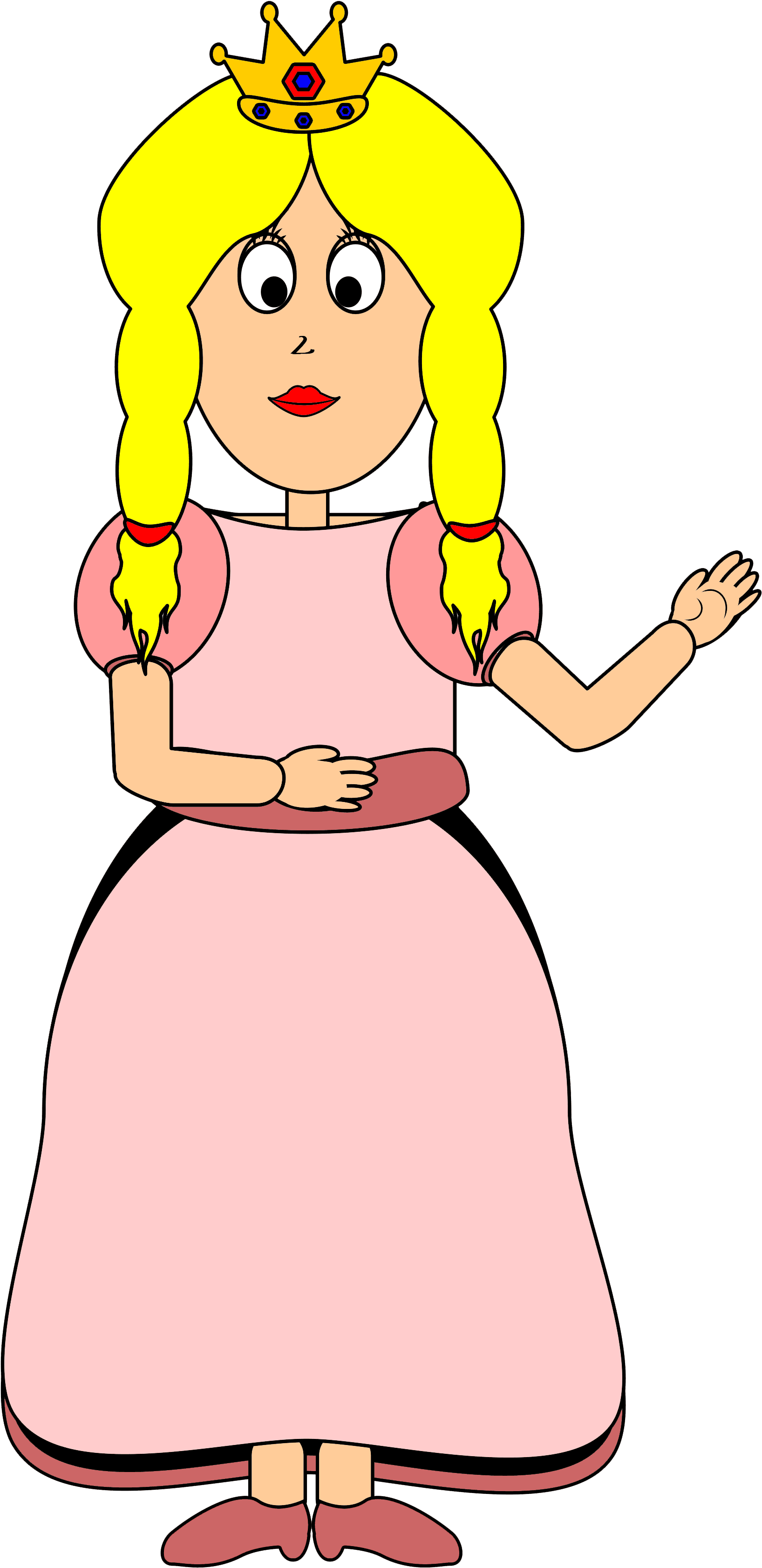 Bilder Einer Prinzessin Als Clipart Gratis Und In Groß - Clip Art - Png Download (2480x3508), Png Download