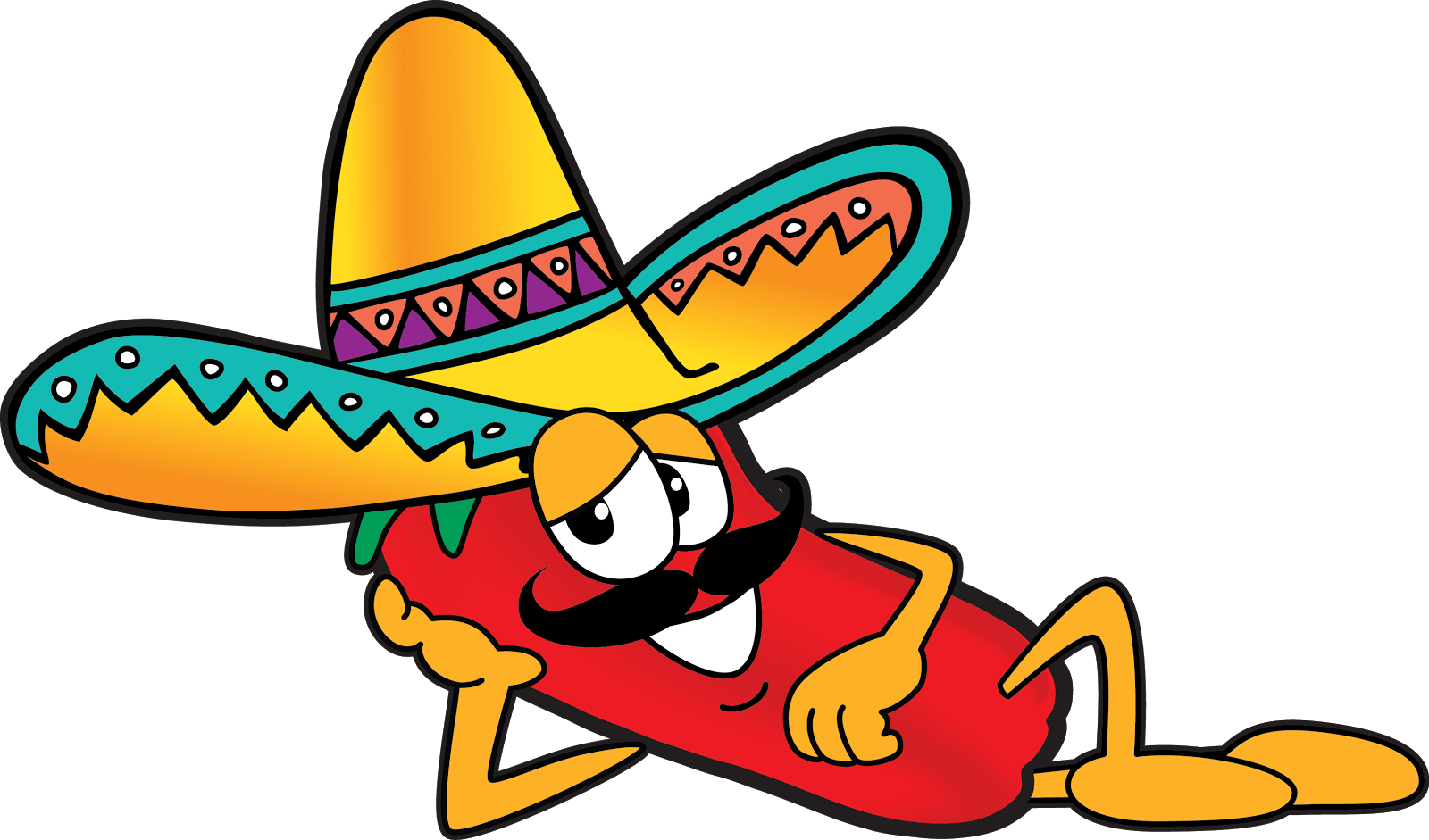 Sombrero Nachos Clipart Cliparts And Others Art Inspiration - Nachos Clipart - Png Download (1600x941), Png Download