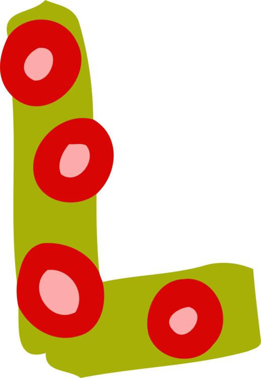 Alphabet Letter Case Art L Cut - Letter L Clipart - Png Download (518x749), Png Download