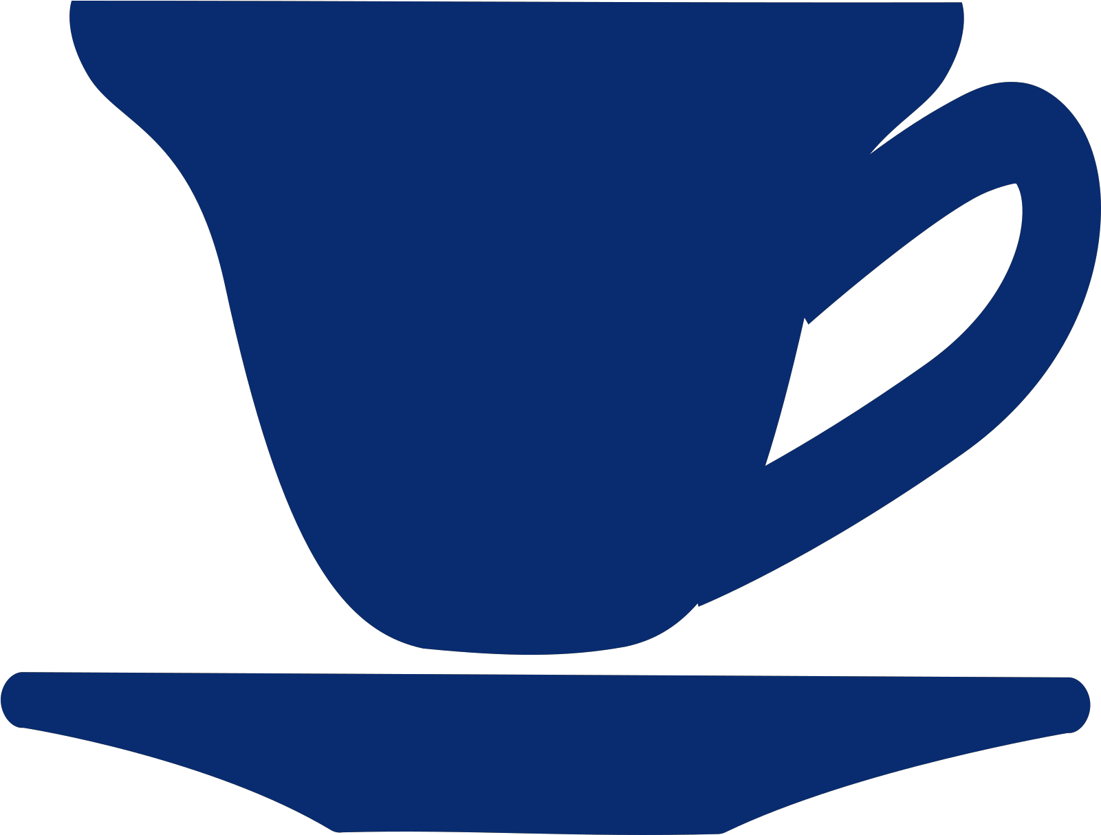 Sed Clip Art Download - Blue Tea Cups Clipart - Png Download (800x607), Png Download