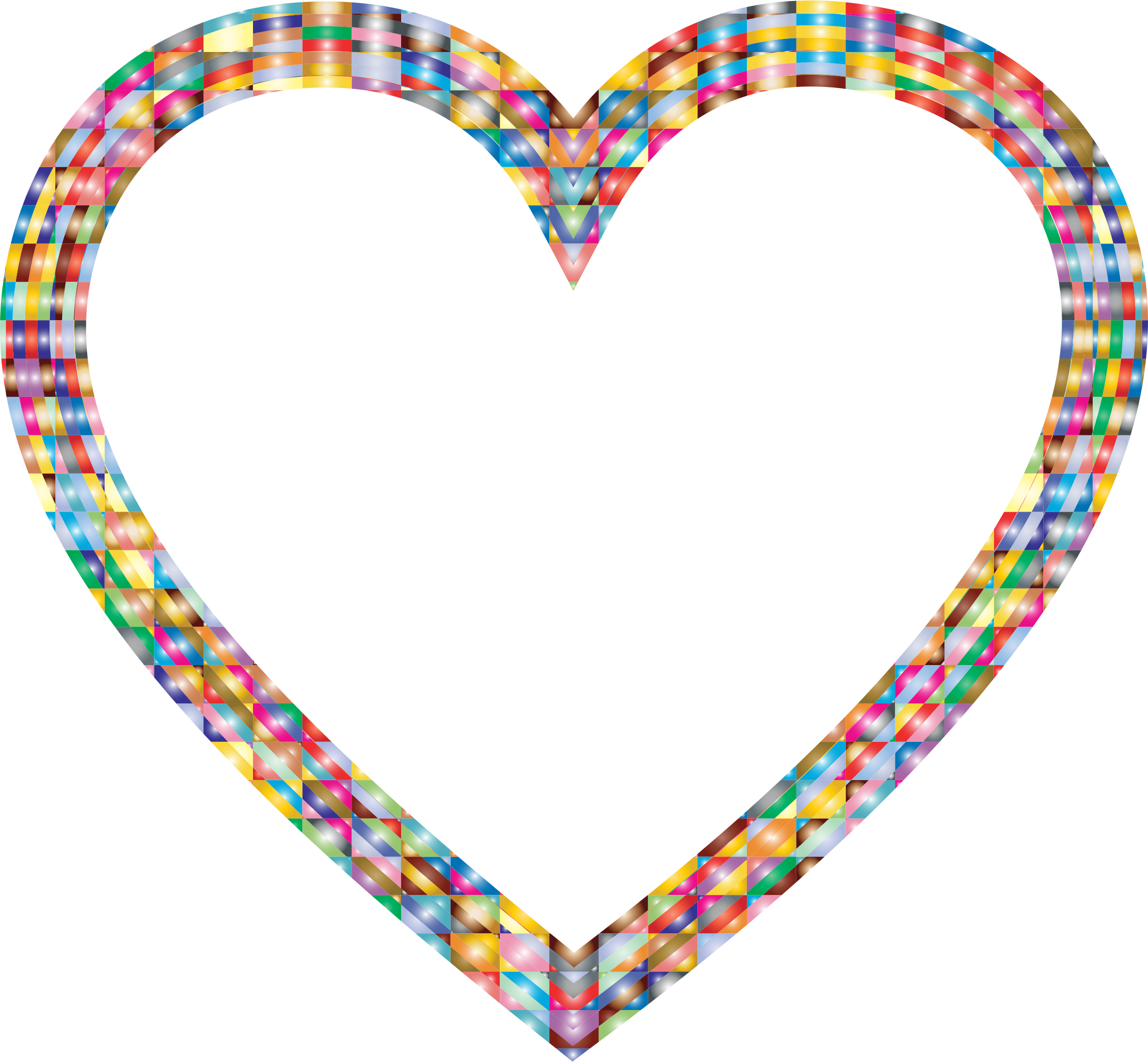 Unity Heart Cliparts - Clip Art - Png Download (2364x2186), Png Download