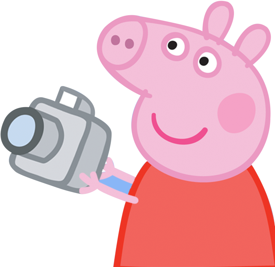 Download Peppa Pig - Peppa Pig - Peppa Cardboard Cut Out Standee Clipart (900x868), Png Download