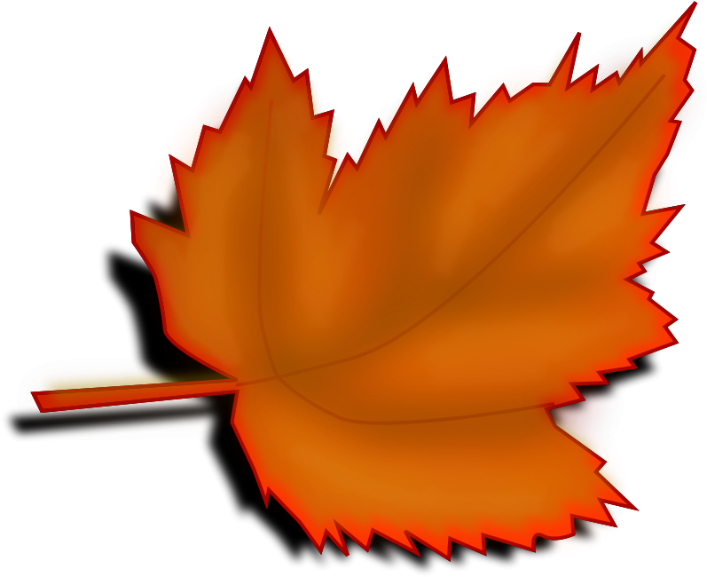 Maple Leaf Clipart November Leaves - Tree Leaves Clip Art - Png Download (900x702), Png Download